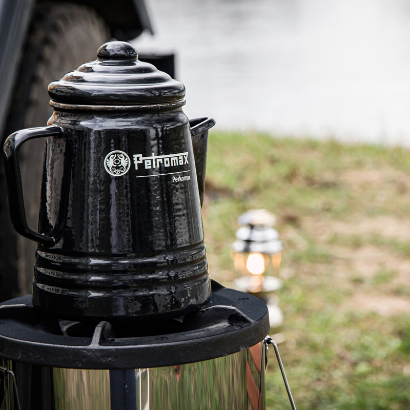 Petromax Emaille Perculator Perkomax Zwart 1,3L - Afbeelding 5