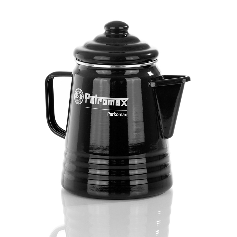 Petromax Emaille Perculator Perkomax Zwart 1,3L