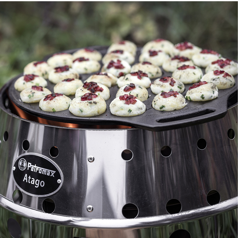 Petromax Gietijzeren Poffertjes Pan - Afbeelding 4