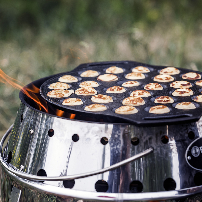 Petromax Gietijzeren Poffertjes Pan - Afbeelding 5