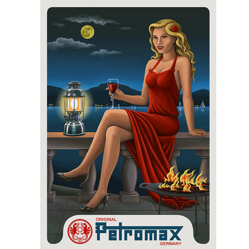 Petromax Metalen muurplaat