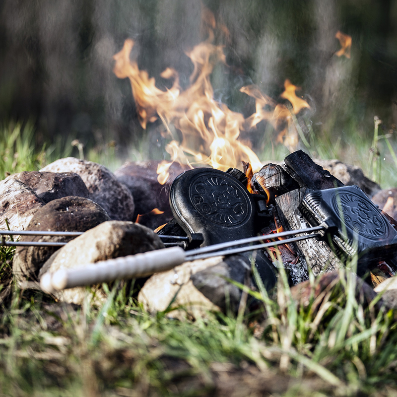 Petromax Gietijzeren Tosti IJzer - Afbeelding 5