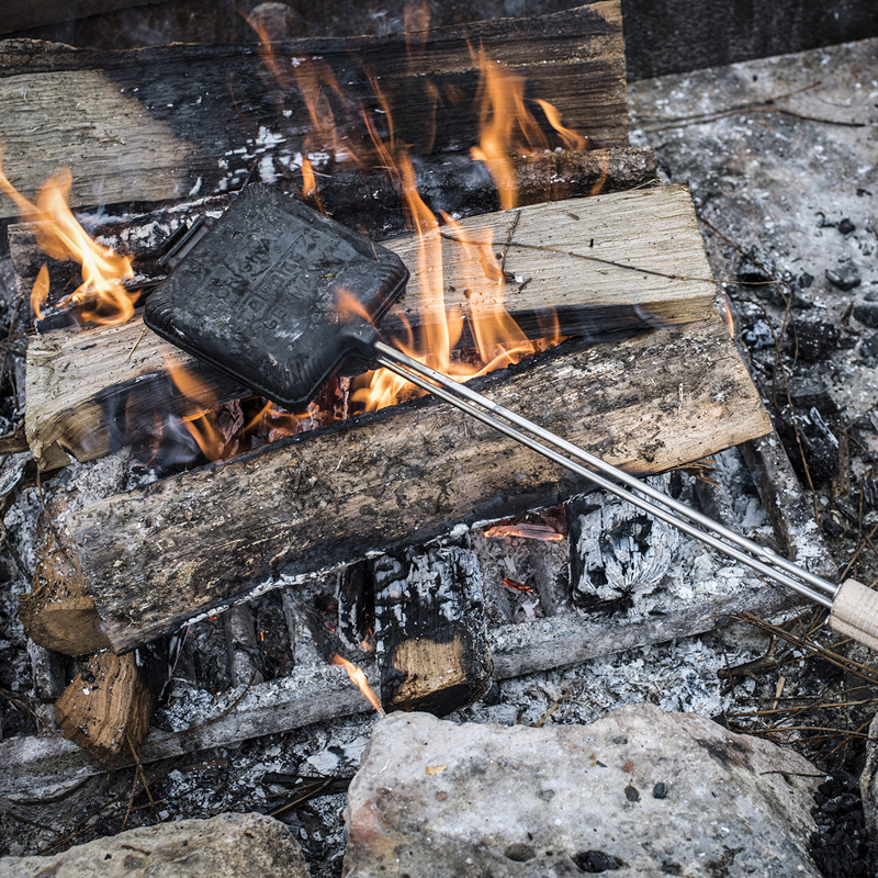 Petromax Gietijzeren Tosti IJzer - Afbeelding 6