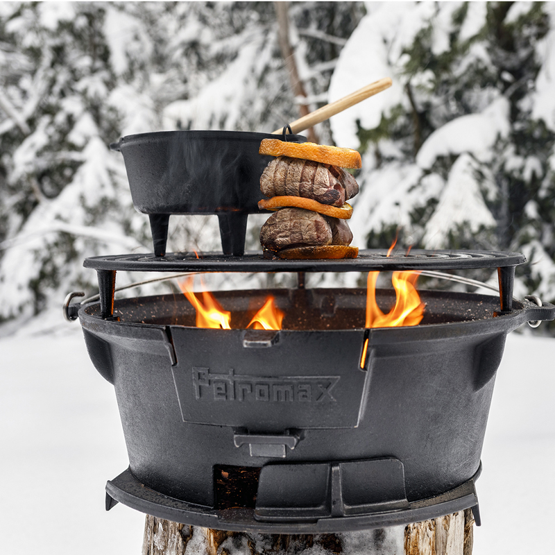 Petromax Gietijzeren Barbecue TG3 - Afbeelding 6