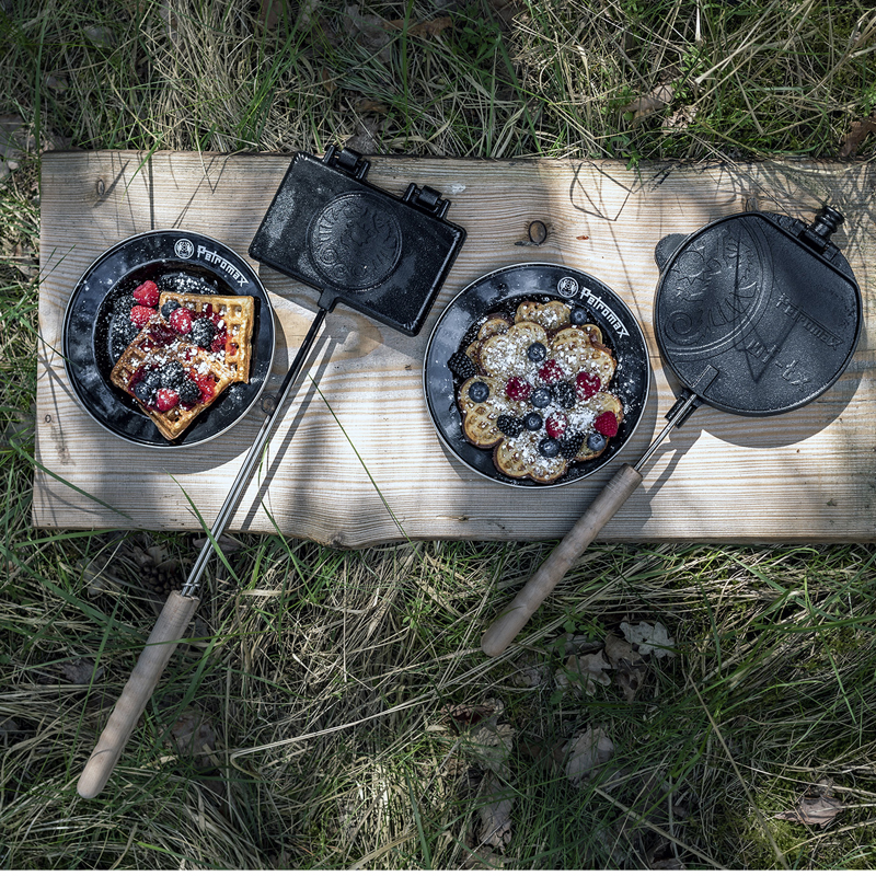 Petromax Gietijzeren Wafelijzer - Afbeelding 3