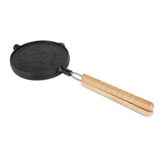 Petromax Gietijzeren Wafelijzer met draaiframe