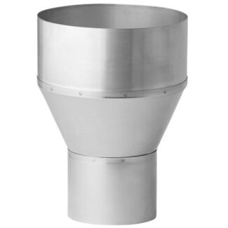 Verloop RVS Ø119 naar Ø131