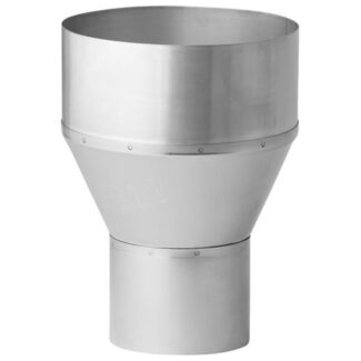 Verloop RVS Ø149 naar Ø161