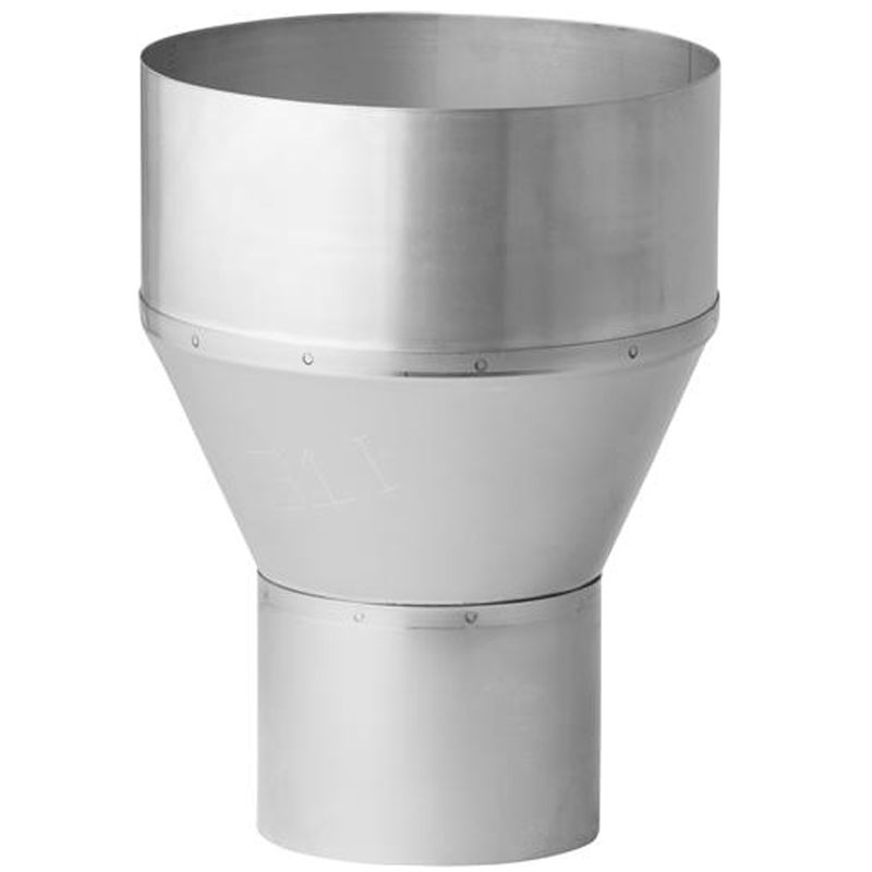 Verloop RVS Ø174 naar Ø181