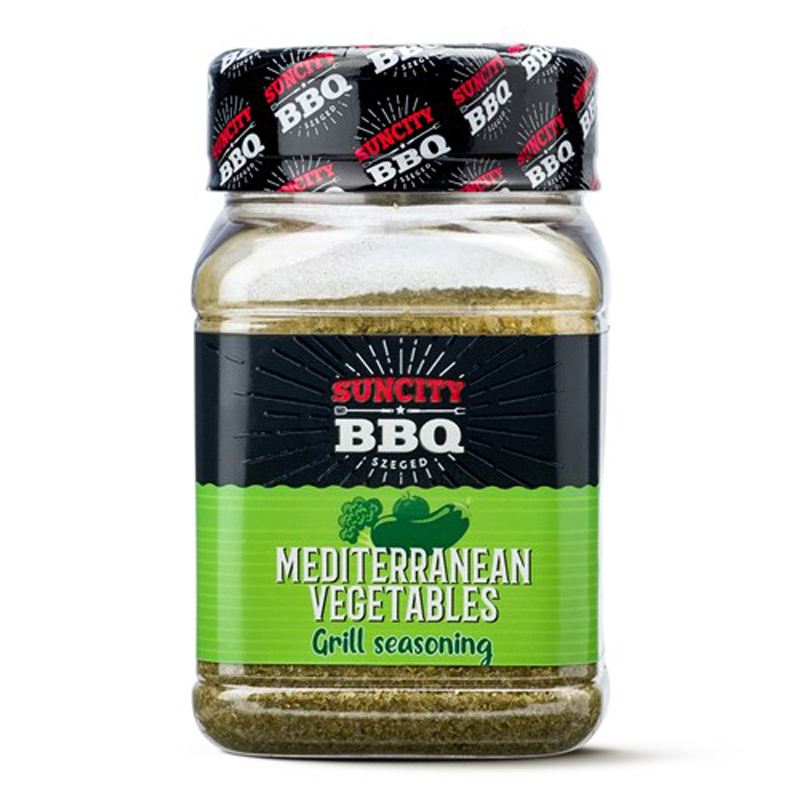 SunCity BBQ Mediterranean Vegetable Grill Rub 280 gram