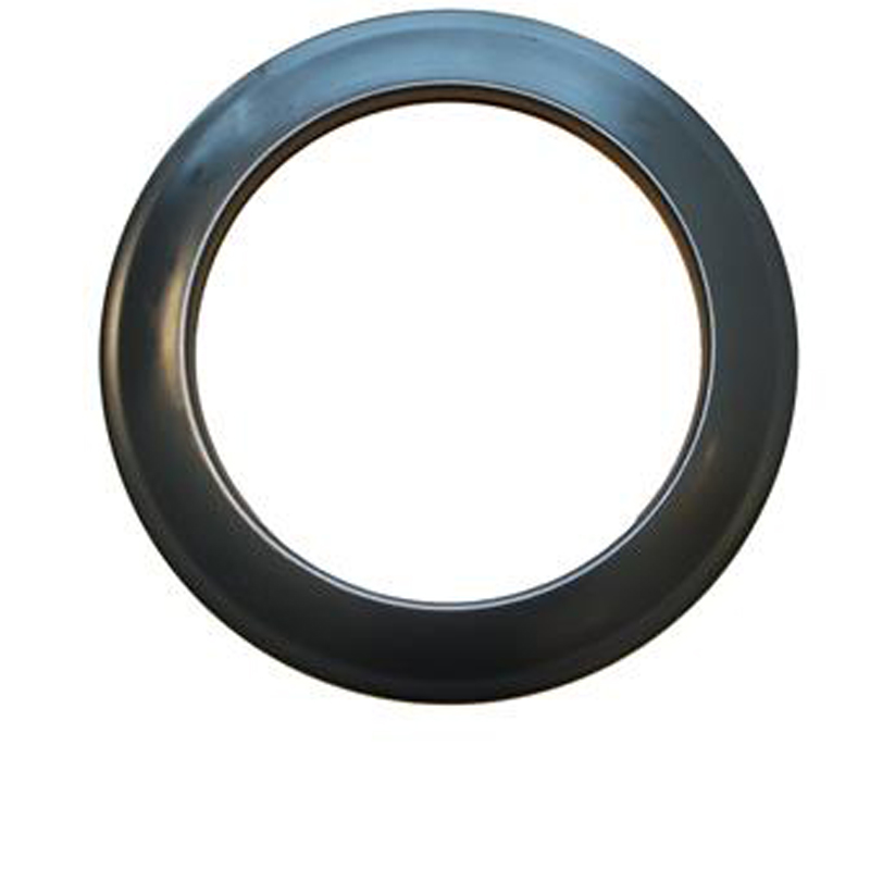 Rozet Ø130 mm – Enkelwandig geblauwd staal