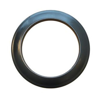 Rozet Ø150 mm – Enkelwandig geblauwd staal