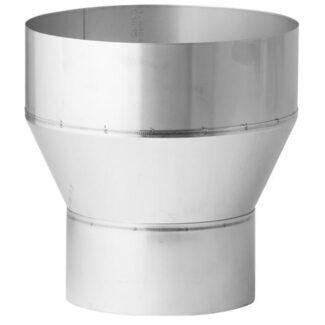 Verloop RVS Ø299 naar Ø351