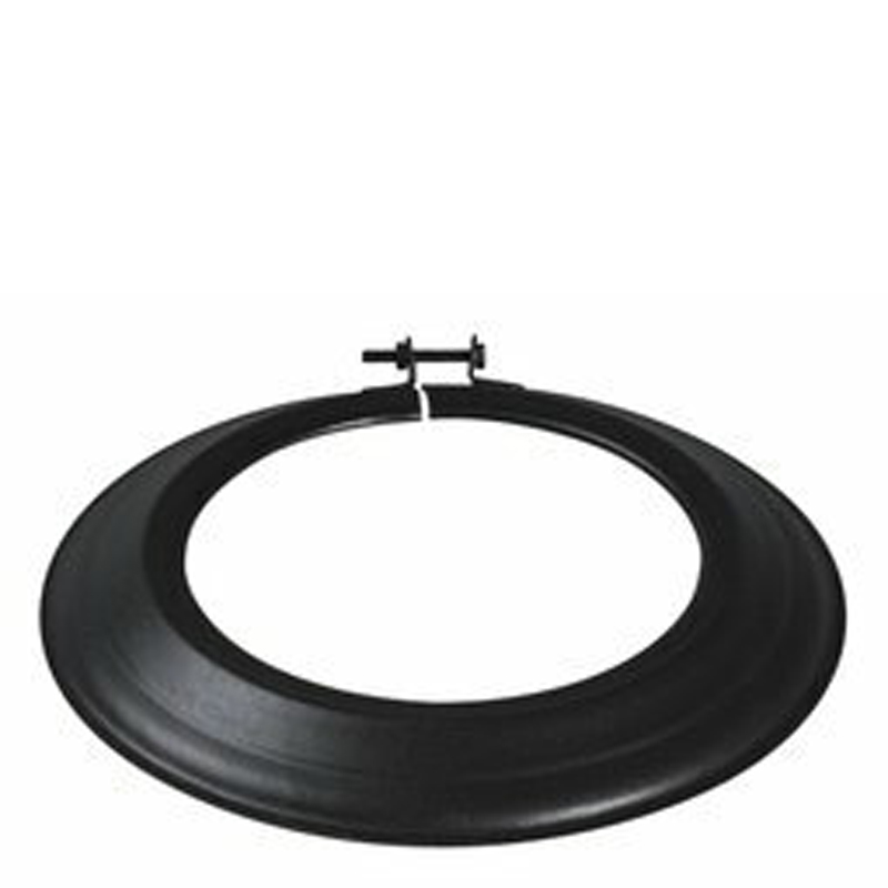 Rozet Ø150 mm – Enkelwandig geëmailleerd staal