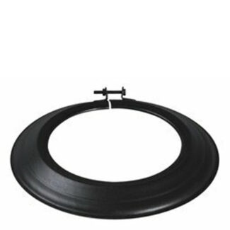 Rozet Ø125 mm –  Enkelwandig geëmailleerd staal