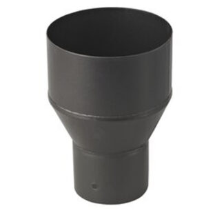 Verloop Ø200F naar Ø150M – Enkelwandig geëmailleerd staal