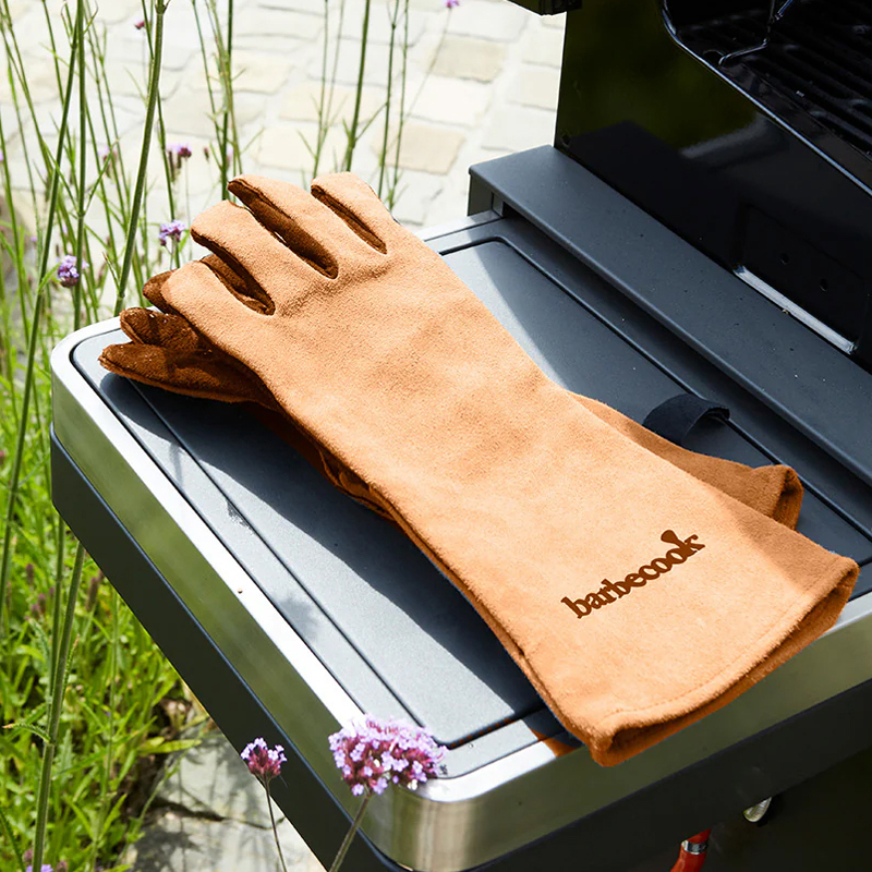 Barbecook set van 2 zachtlederen handschoenen - Afbeelding 4