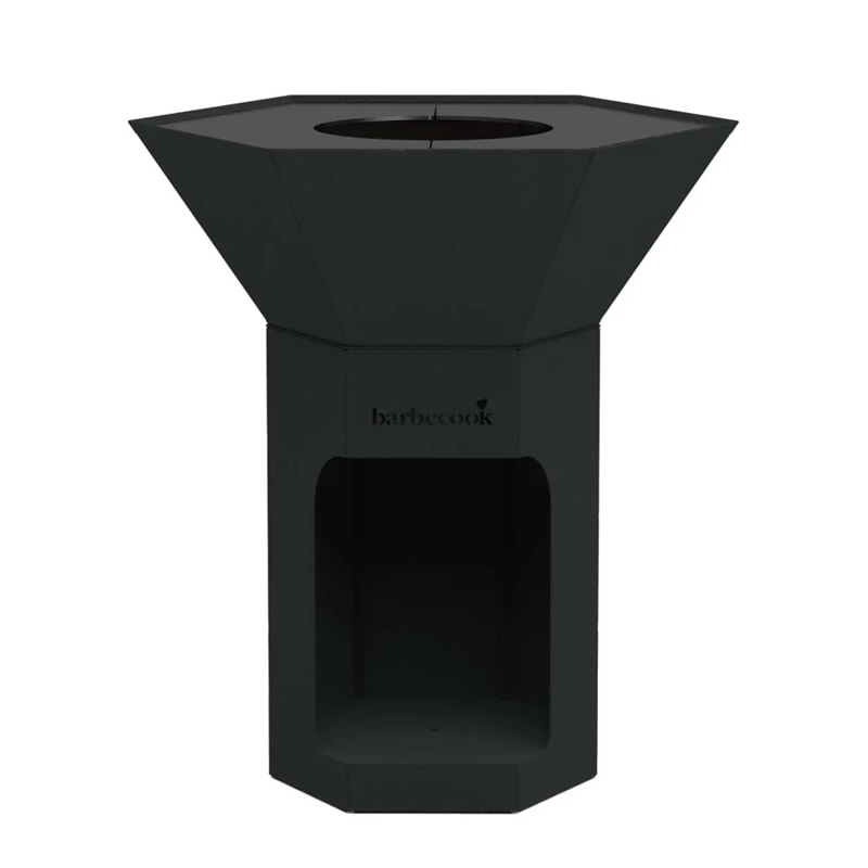 Barbecook Nestor Original houtbarbecue uit staal zwart 92x82x101cm