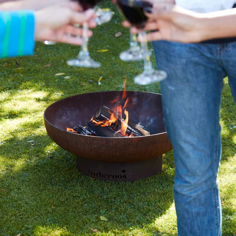 Barbecook Jack 60 vuurschaal uit cortenstaal Ø 60cm H 25cm - Afbeelding 3