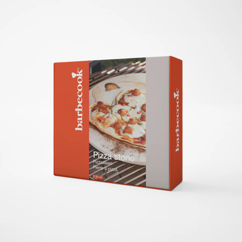 Barbecook pizzasteen uit vuurvaste klei - Afbeelding 2
