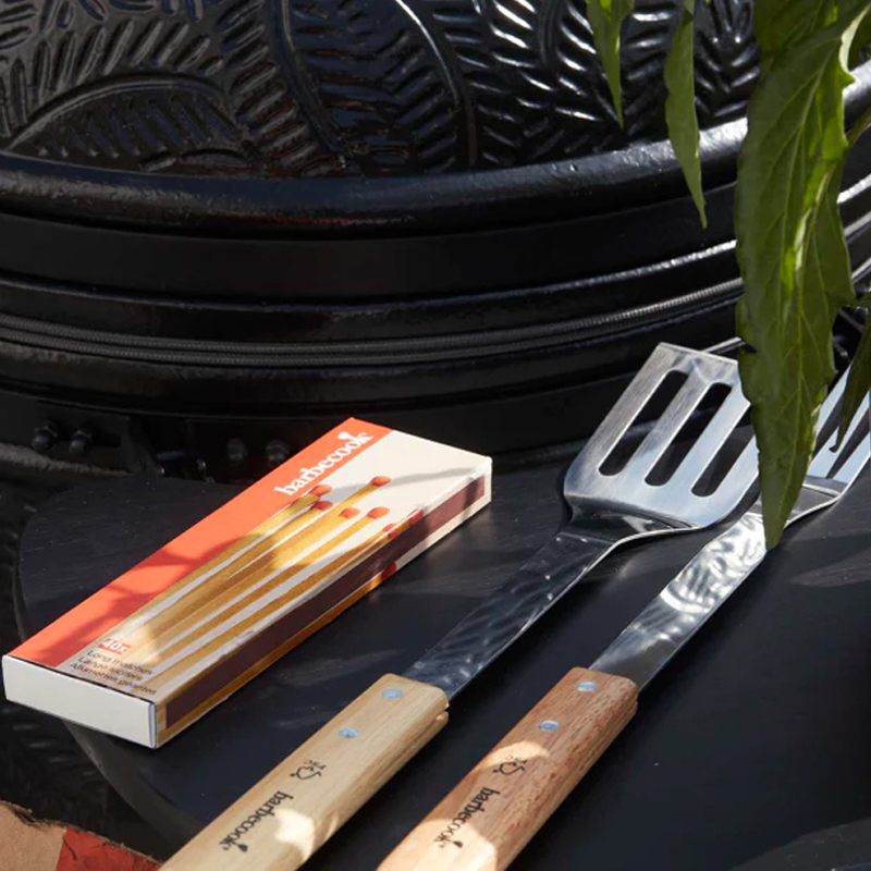 Barbecook spatel uit rvs en hout - Afbeelding 4