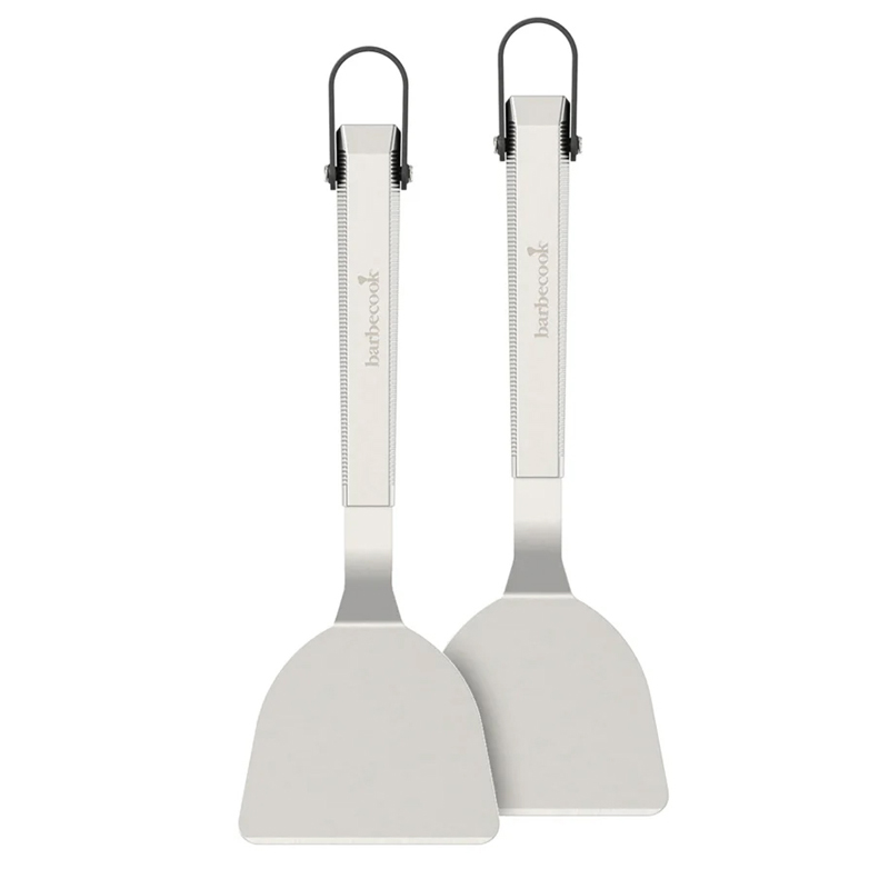 Barbecook Premium set van plancha spatels uit rvs 33cm