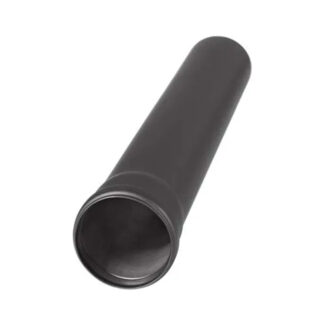 Pijp Ø100 mm – 50 cm – Pelletkachelafvoer – Zwart staal