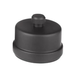 Dop Ø100 mm – Condens – Pelletkachelafvoer – Zwart staal