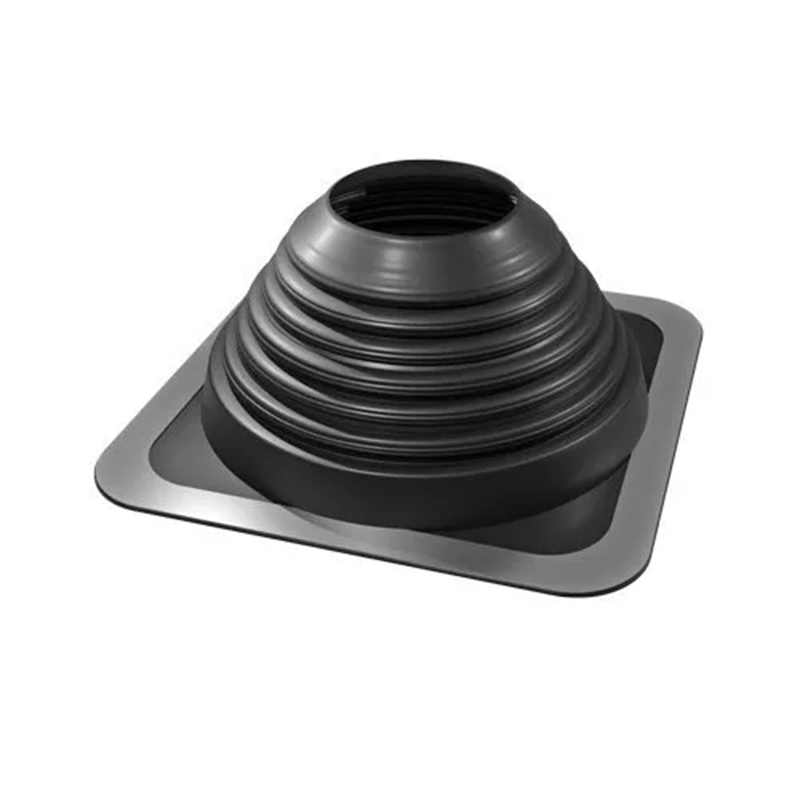 Flexibele EPDM dakdoorvoer dakhelling 0-45° 121-254 mm zwart