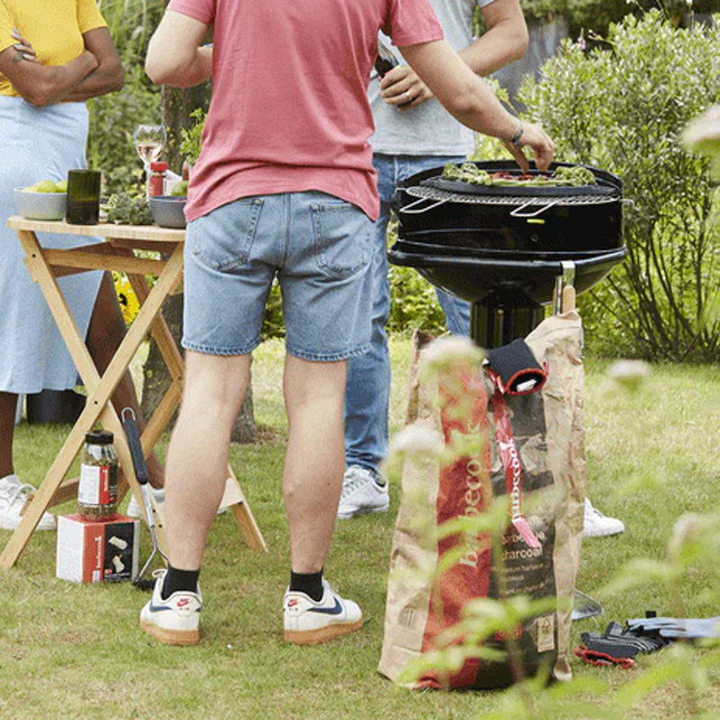 Barbecook houtskoolbarbecue contactplaat uit geëmailleerd gietijzer - Afbeelding 6