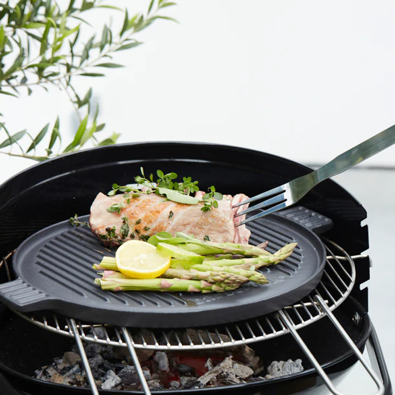 Barbecook vork uit rvs en hout - Afbeelding 4