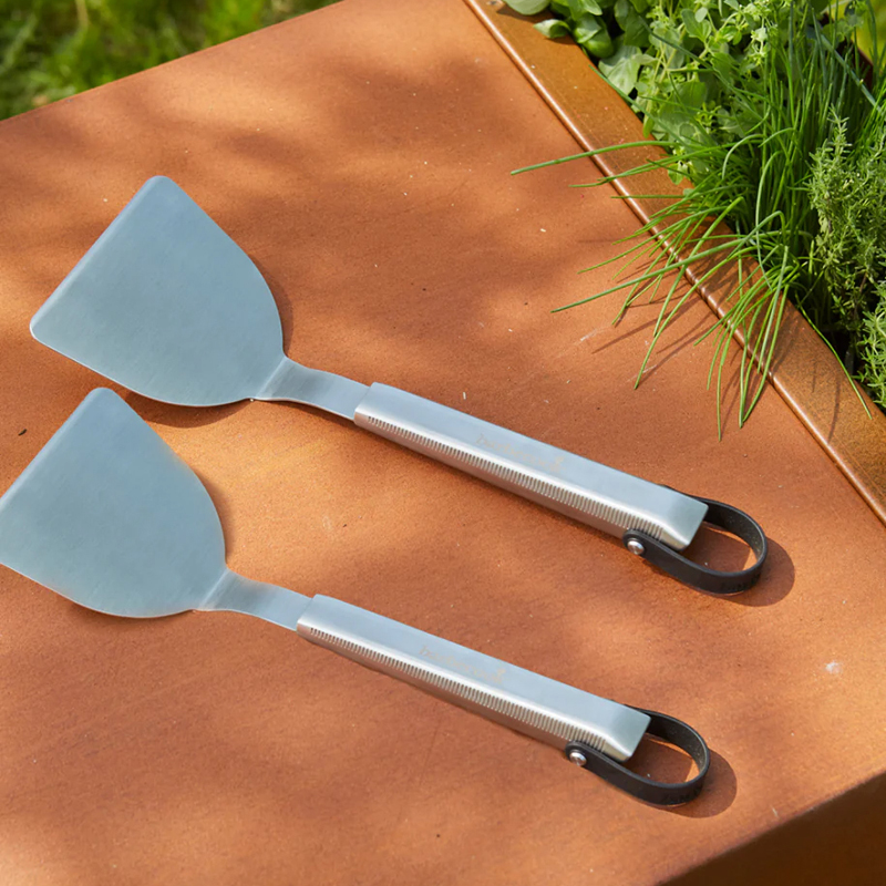 Barbecook Premium set van plancha spatels uit rvs 33cm - Afbeelding 3