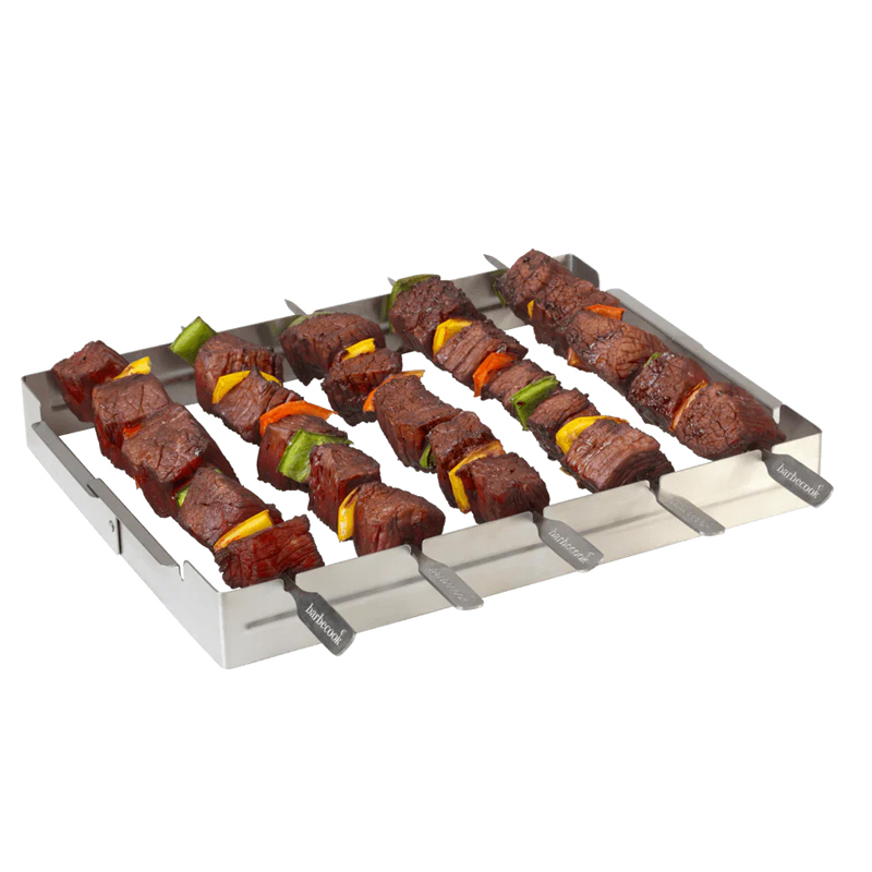 Barbecook brochettehouder uit rvs