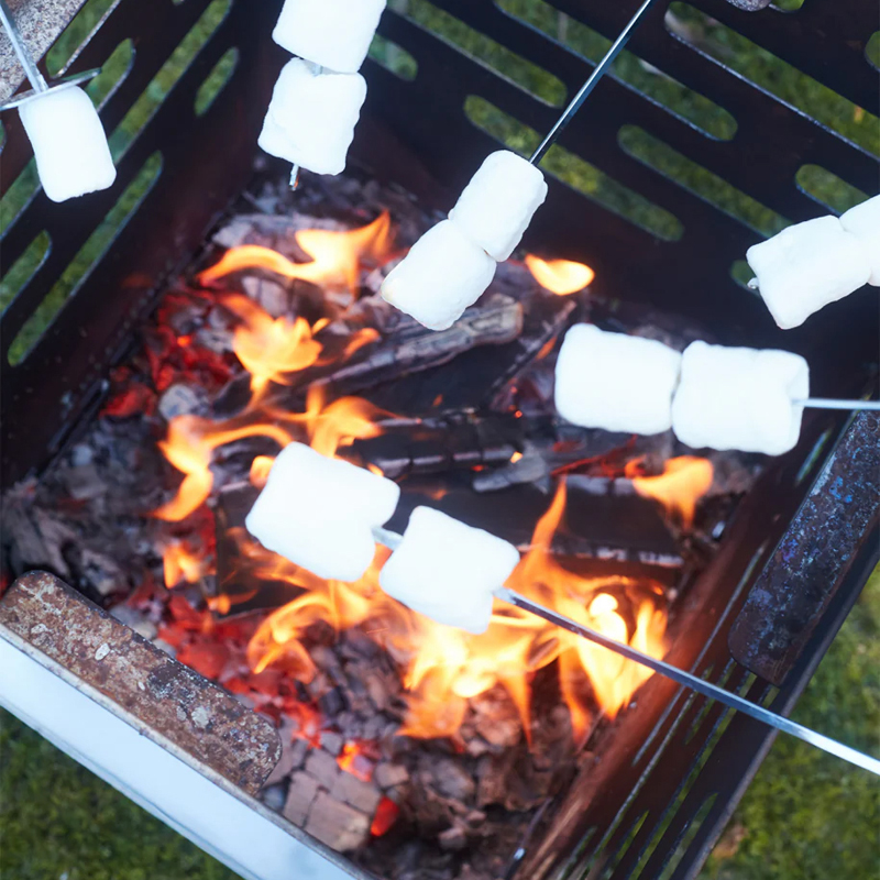 Barbecook Jill vuurkorf uit cortenstaal 38x38x55cm - Afbeelding 6