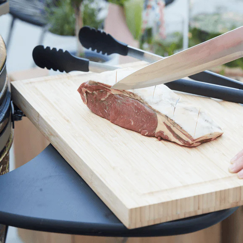 Barbecook Olivia nylon tang uit rvs zwart - Afbeelding 5